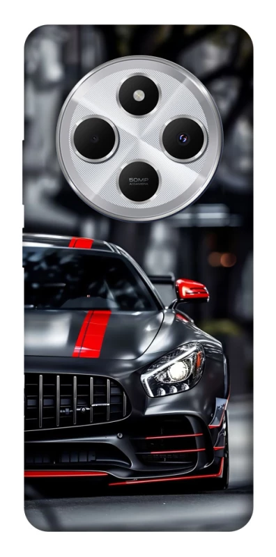 Чехол на Xiaomi Redmi 14C / Poco C75 Black Mercedes фото 1 из 1