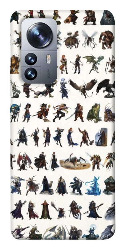 Чехол на Xiaomi 12 / 12X Character Selection фото 1 из 1
