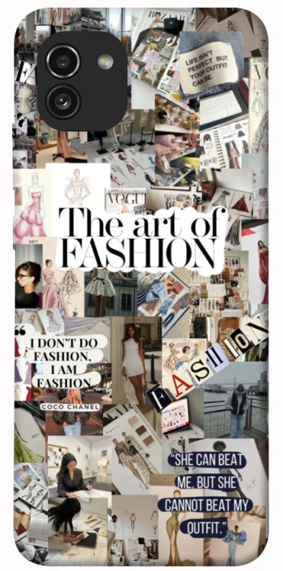Чохол на Samsung Galaxy A03 Fashion collage ver.12 фото 1 з 1