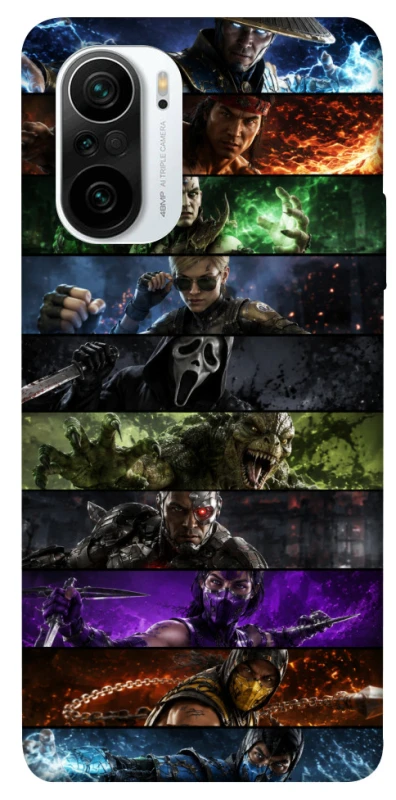 Чохол на Xiaomi Redmi K40 / K40 Pro / K40 Pro+ / Poco F3 Mortal Kombat ver.3 фото 1 з 1