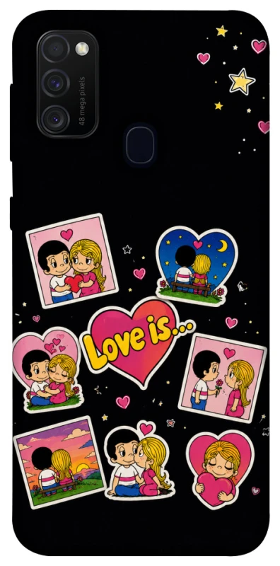 Чохол на Samsung Galaxy M21 Love is фото 1 з 1