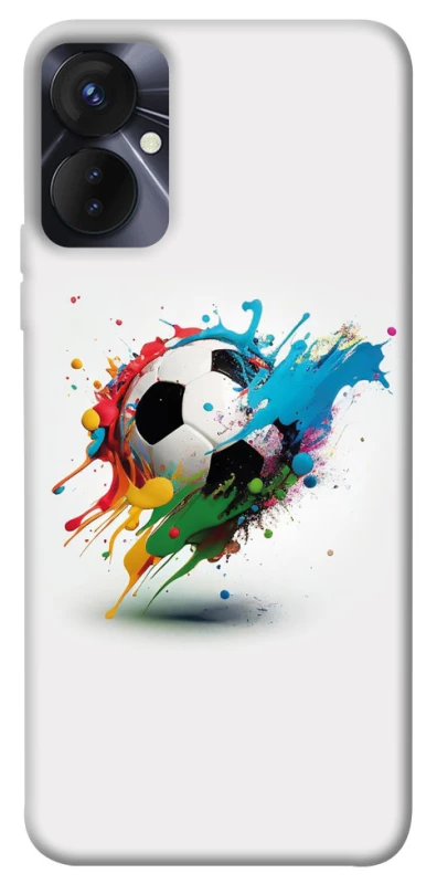 Чехол на TECNO Spark 9 Pro (KH7n) Football Ball ver3 фото 1 из 1