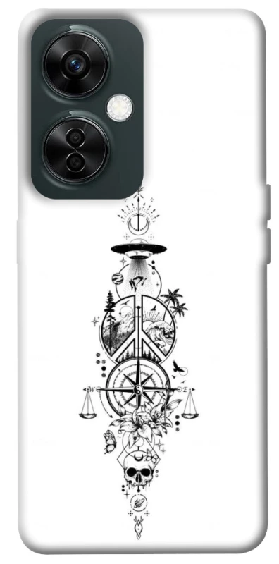 Чехол на OnePlus Nord CE 3 Lite Tattoo ver.7 фото 1 из 1