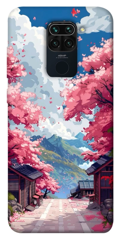 Чехол на Xiaomi Redmi Note 9 / Redmi 10X Japanese vibe фото 1 из 1