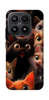 Чохол на Xiaomi 17 happy cats фото 1 з 1