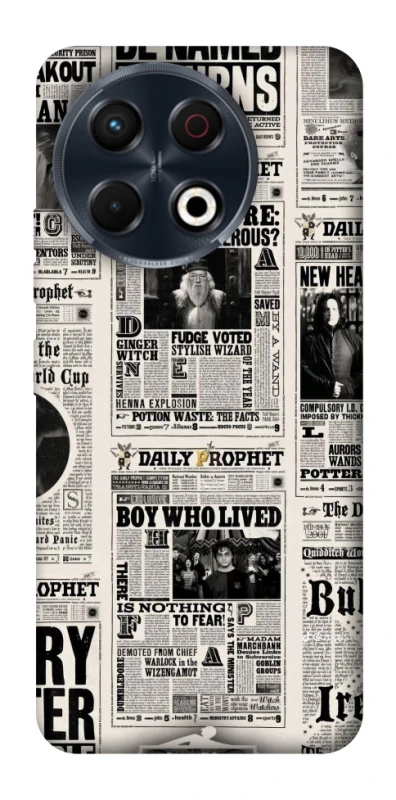 Чохол на TECNO Spark 30 Pro (KL7) Harry Potter newspaper фото 1 з 1