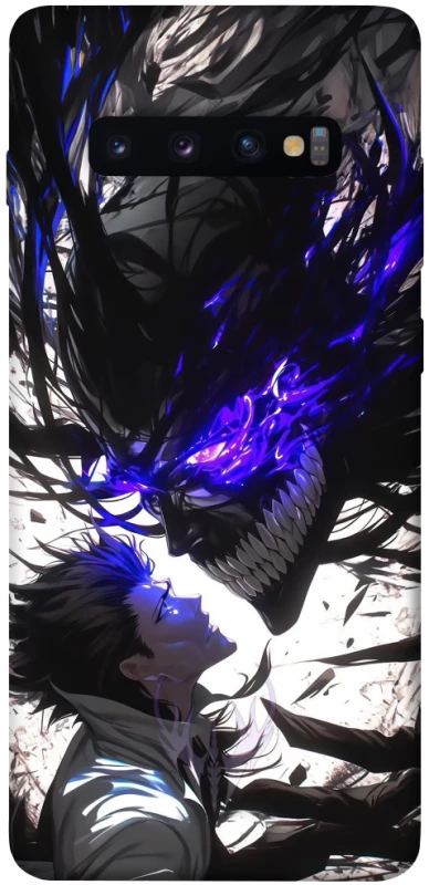 Чохол на Samsung Galaxy S10+ Black soul anime фото 1 з 1