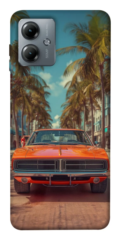 Чехол на Motorola Moto G14 Tropical car фото 1 из 1