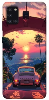 Чехол на Samsung Galaxy A31 Porsche at sunset фото 1 из 1