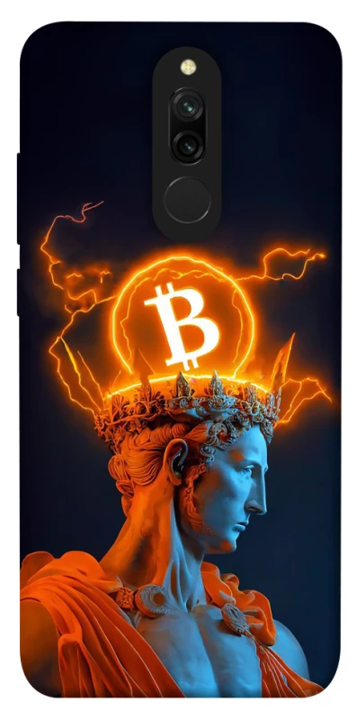 Чехол на Xiaomi Redmi 8 Bitcoin God фото 1 из 1