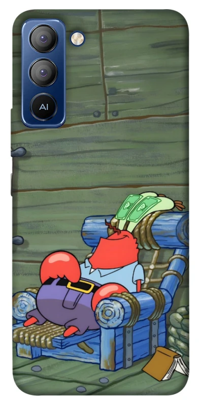 Чохол на TECNO Pop 5 LTE Mr.Krabs фото 1 з 1