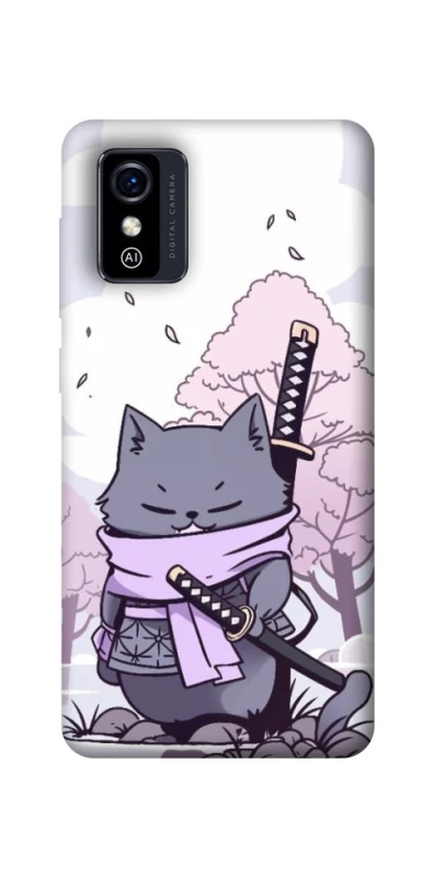 Чехол на ZTE Blade L9 Samurai cat фото 1 из 1