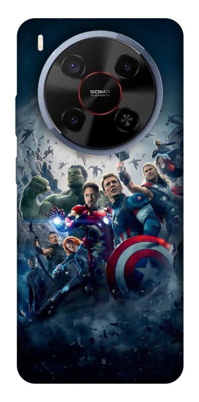 Чехол на ZTE Blade V70 Max Marvel heroes фото 1 из 1