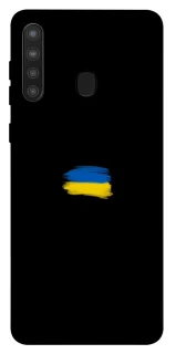 Чехол на Samsung Galaxy A21 Флаг красками фото 1 из 1