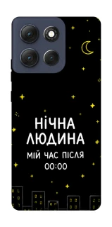 Чехол на Motorola Moto G86 Нічна людина фото 1 из 1