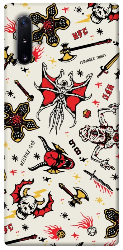Чохол на Samsung Galaxy Note 10 Plus Stranger Things ver.2 фото 1 з 1