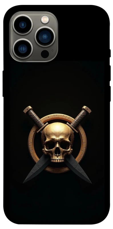 Чохол на Apple iPhone 12 Pro Max (6.7") Golden Skull фото 1 з 1