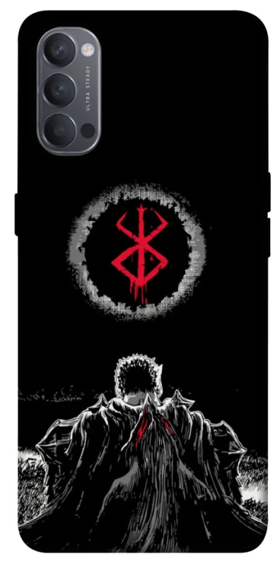 Чохол на Oppo Reno 4 Berserk moon фото 1 з 1