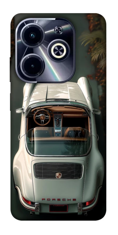 Чохол на Infinix Hot 40i White porsche фото 1 з 1