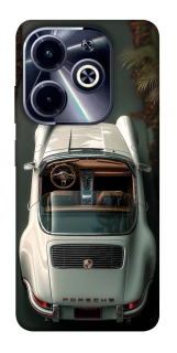 Чехол на Infinix Hot 40i White porsche фото 1 из 1