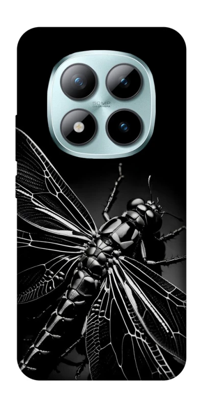 Чохол на Xiaomi Redmi Note 15 Pro+ 5G Black dragonfly фото 1 з 1