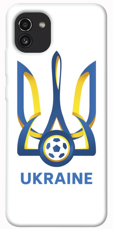 Чехол на Samsung Galaxy A03 Футбольный Герб v2 фото 1 из 1