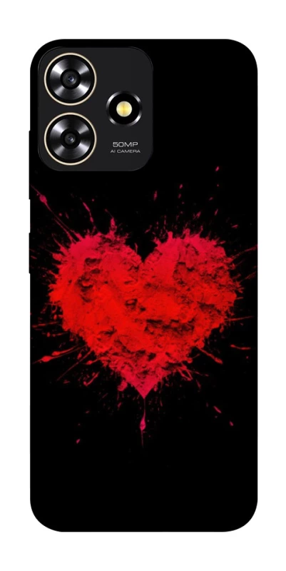 Чохол на ZTE Blade A73 4G Splash heart фото 1 з 1
