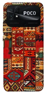 Чохол на Xiaomi Poco C40 Килим v53 фото 1 з 1