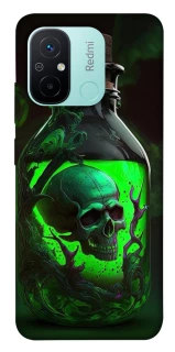 Чохол на Xiaomi Redmi 12C / Poco C55 Skull bottle фото 1 з 1