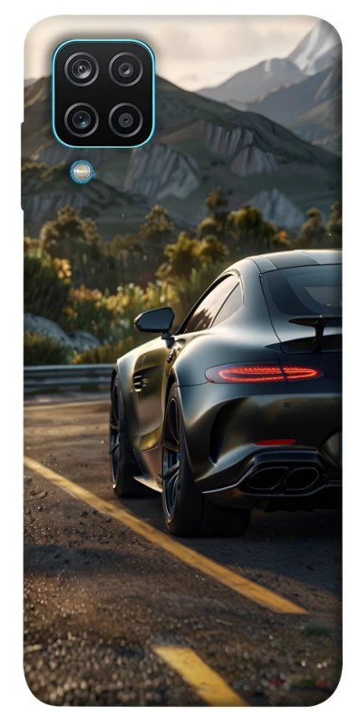 Чохол на Samsung Galaxy M12 Car in the mountains фото 1 з 1