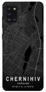 Чехол на Samsung Galaxy A31 Chernihiv map фото 1 из 1