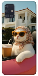 Чехол на Samsung Galaxy A51 Stylish Cat Cruise фото 1 Чехол на Samsung Galaxy A51 Stylish Cat Cruise фото 1 из 1