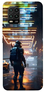 Чехол на Xiaomi Mi 10 Lite Cyber character фото 1 из 1