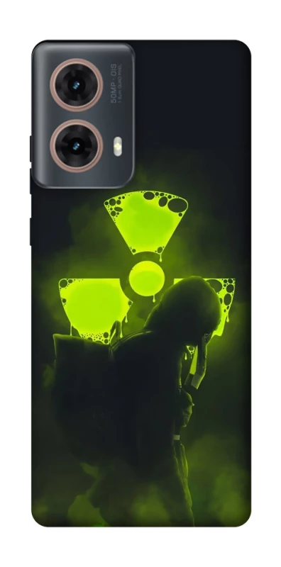 Чохол на Motorola Moto G85 Радіація v2 фото 1 з 1