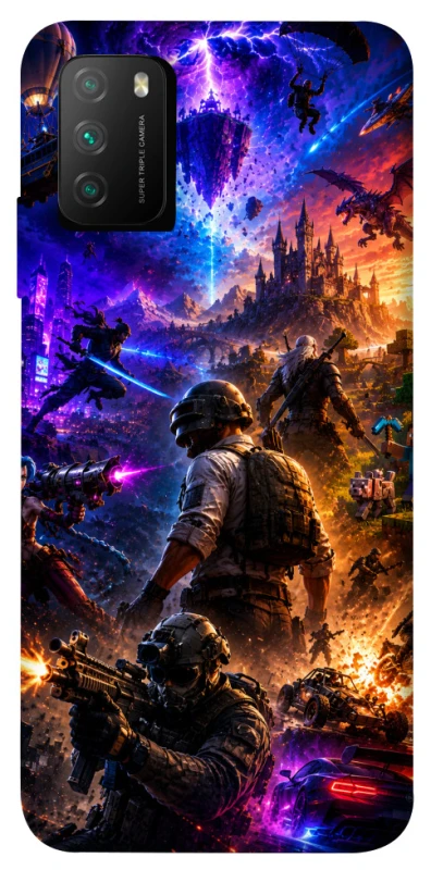 Чехол на Xiaomi Poco M3 My Games фото 1 из 1