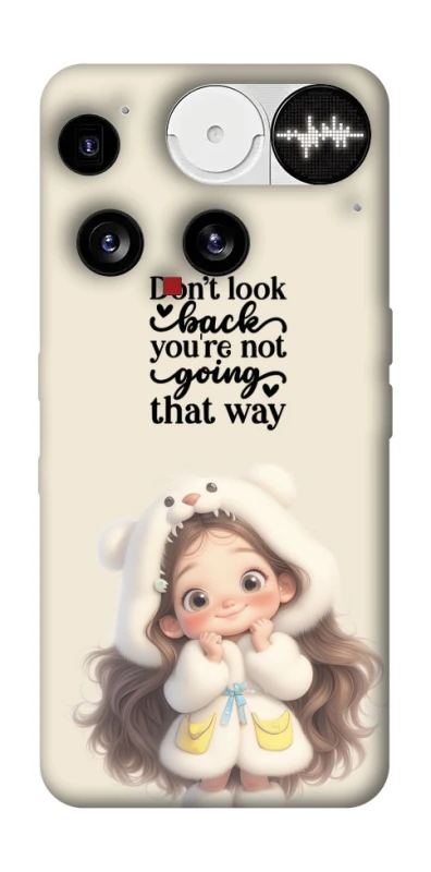 Чехол на Nothing Phone (3) Don't look back фото 1 из 1