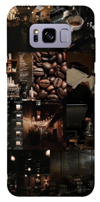 Чохол на Samsung G955 Galaxy S8 Plus Coffee collage ver.1 фото 1 з 1