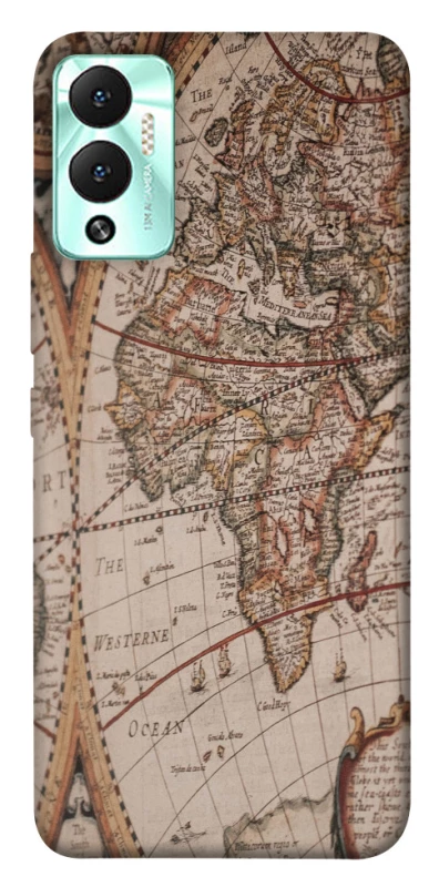 Чохол на Infinix Hot 12 Play Карта подорожей фото 1 з 1