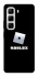 Чохол на Infinix Hot 50 4G Roblox logo black фото 1 з 1