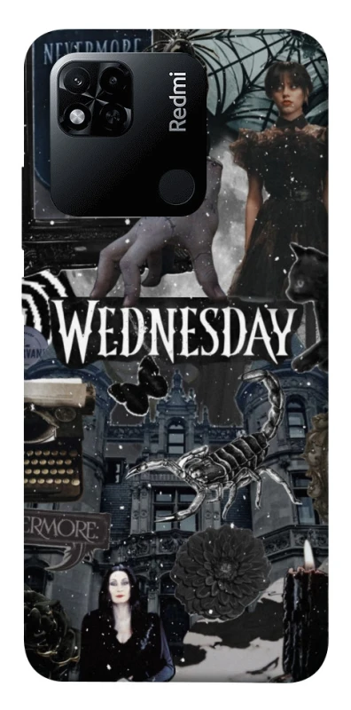 Чехол на Xiaomi Redmi 10A Wednesday Collage ver.2 фото 1 из 1