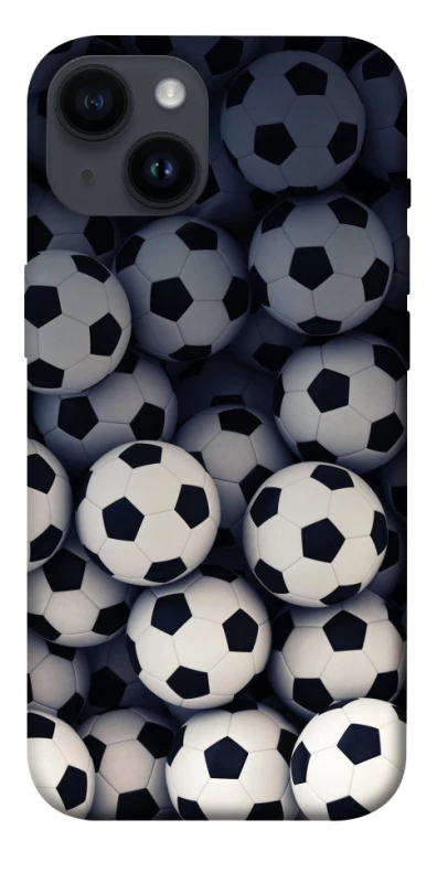 Чохол на Apple iPhone 14 (6.1") Футбольні м'ячи фото 1 з 1