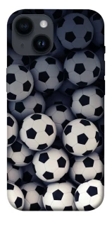 Чохол на Apple iPhone 14 (6.1") Футбольні м'ячи фото 1 з 1