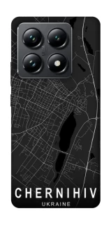 Чохол на Xiaomi 14T Pro Chernihiv map фото 1 з 1