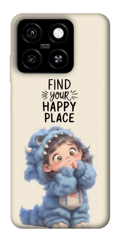 Чехол на ZTE Blade A55 4G Happy Place фото 1 из 1