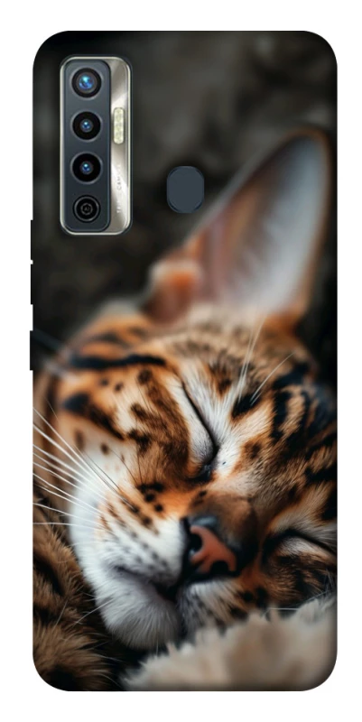 Чехол на TECNO Camon 17 Cat paws фото 1 из 1