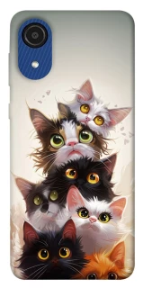 Чохол на Samsung Galaxy A03 Core Сat eyes фото 1 Чохол на Samsung Galaxy A03 Core Сat eyes фото 1 з 1