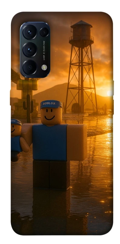Чехол на Oppo Reno 5 4G Roblox aesthetics ver.4 фото 1 из 1