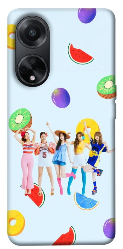 Чохол на Oppo A58 4G RED VELVET v2 фото 1 з 1