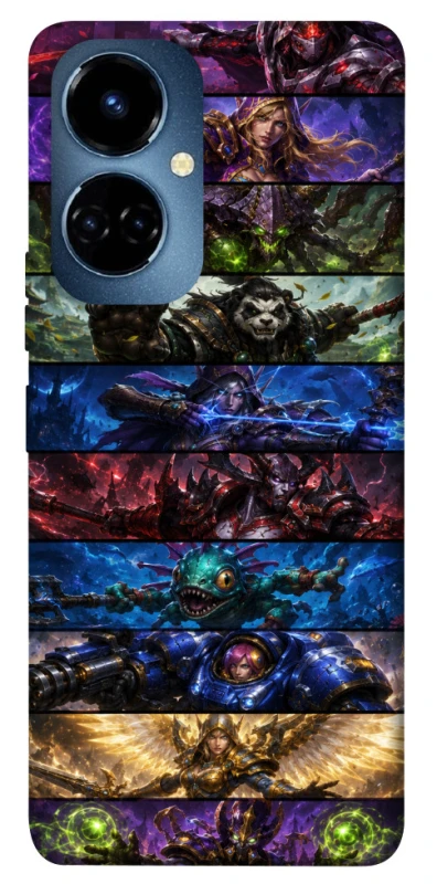 Чохол на TECNO Camon 19 Pro Blizzard ver.3 фото 1 з 1