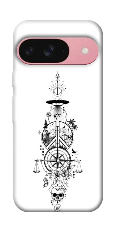 Чехол на Google Pixel 9 Tattoo ver.7 фото 1 из 1